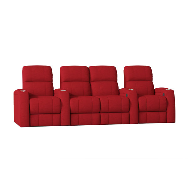 Latitude Run® Home Theater Row Seating (Row of 4) Wayfair